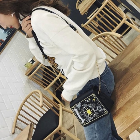 Tarot The Star Crossbody Bag Shoulder Purse - Picture 4 of 8